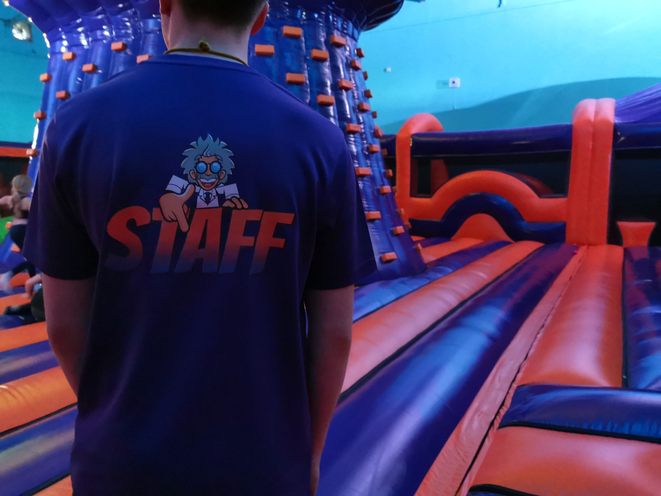 Join the Professor and the team at Inflate ‘N’ Play!